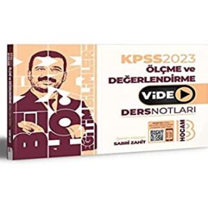My Teacher Publications 2023 KPSS Educational Sciences Fairs and Assessment Video Lessons Notes