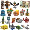 Myth Qholve Italian Brain Rot Unique Cartoon Characters Building Blocks 17 in 1 Educational & Entertaining Gift Idea for Kids Teens & Adults