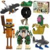 Myth Qholve Italian Brain Rot Unique Cartoon Characters Building Blocks 6 in 1 Educational & Entertaining Gift Idea for Kids Teens & Adults