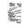 MZERSE Leather Book Protector Sleeve Standard A5 Witch Spirit Board