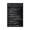 MZLJAPAGN 10 Fucking Rules For Success Motivational Poster Art