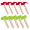 Nagpew 10 Pack Kids Hammer Toy, Wooden Simulation Maintenance Tools