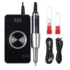 Nail Buffer Drill, Electric Nail Drill, , 35000 RPM with Full LCD Display, Rechargeable Pen for Manicure Kit Clipper Tool for Training and Home Use