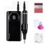Nail Buffer Drill, Electric Nail Drill, 35000RPM with LCD Display, Rechargeable Gel Polish , Manicure Milling Machine for Training and Home Use