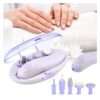 Nail Buffer Drill, Electric Nail Drill, Manicure Pedicure Kit Multifunctional Cordless Tool Set for Training and Home Use