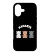 Namaste Funny Cute Bears Kawaii Yoga Bear Stress Free Case for iPhone 17