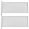 NAMOARLY 2pcs Aluminum Alloy Door Nameplates with Slot and Slide out Design, Double-sided Wall Mount Name Plates, Rust and Fade Resistant, Easy Installation for Business or Conference