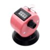 NamZhIY Mechanical Hand Counter with Base for Warehouse Inventory Sports Event Statistics and Inventory Tracking Lightweight and Ergonomic Handle Manual Chooser Counter with Base