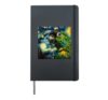 Nanday Conure Starry Night Nanday Parakeet Hardcover Journal, Black