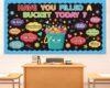 Naozinebi Positive Bulletin Board Set Motivational Classroom Decorations Inspirational Bucket Cutouts Colorful Crafts for Teachers Students Back to School Kindergarten Wall Door Decors Party Supplies