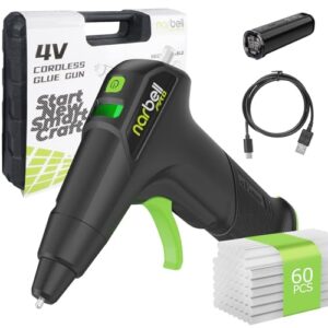 Narbell 12s Fast Heating Cordless Glue Gun Kit for Crafts DIY Holiday Gifts