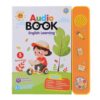 Naroote English Learning Talking Book, Interactive Audio Sound Books for Letters Numbers Phonetic Learning, Electronic Educational Toys for Boy, Early Educational Gifts