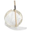 NASSMOSSE Butterfly Catcher, Easy & Safe Wooden Bug Catcher Net for Kids, Outdoor Tools for Catching Bugs Small Fish, White
