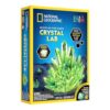 National Geographic Crystal Growing Kit for Kids - Educational Science Kits for Kids Age 8 with Green Glow in The Dark Crystals and Authentic Geode | STEM Gifts for 8 Year Old Boys and Girls