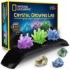 National Geographic Crystal Growing Kit with 3 Crystals for Kids Ages 8-12