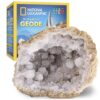 National Geographic Gigantic Geode Kit – Break Open a Huge Geode with Crystals Inside, Earth Science Kit for Kids, Fun Geology Activity, Rock and Mineral Gift for Boys and Girls