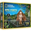 NATIONAL GEOGRAPHIC Kids Fort Building Kit - 135-Piece Indoor Fort Builder, Creative Play, STEM Building Toys for Kids Ages 6 7 8 9 10 11 12, Blanket Fort (Amazon Exclusive)
