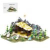 Nativity Scene Building Blocks Set, Religious Stable Display (964PCS)