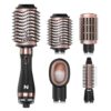 Natrial Hair Dryer Brush Blow Dryer Brush in One Hot Air Paddle Brush for Drying and Straightening, Volumizer Multi-Styler Smooth Curls for All Hair Types, Frizz-Free Blowout Brush for Salon Quality