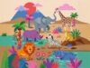 Nattork Jigsaw Puzzles 100 Pieces for Kids Youth African Animals Puzzle - Pieces Fit Together Perfectly
