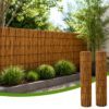 Natural Bamboo Privacy Screen Roll Outdoor Fence Panel