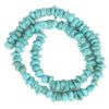 Natural Blue Turquoise Beads - Star, Flat Round, Cross, Turtle, Heart, Waterdrop, and Irregular Charms for Jewelry Making and Crafts - (Color: 8-10Mm Irregular)
