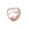 Natural Freshwater Baroque Color Demon Purple Irregular Naked Bead DIY Pendant Necklace, Top Half Hole, Pearl, No Gemstone