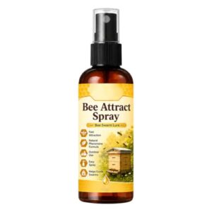 Natural Outdoor Bee Attractant Spray, Bees Attractant for Garden, Beehives, Flowers & Fruit Trees, Easy Spray Application (1 Pcs)