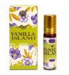 Natural Vanilla Island Attar Long Lasting Fragrance Easy Applicator Roll-On Perfume For Men And Women- 8 Ml, Pack Of 1