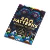 NDEMl 100 adult coloring books with numbered designs, totaling 204 pages