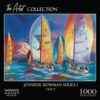 Nearly Impossible 1000 Piece Difficult Jigsaw Puzzle Featuring Licensed Sailboat Artwork Fancy - Hardest Challenging Puzzles for Adults, Teens