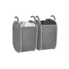 Neatfreak Set of 2 Easy Carry Laundry Hampers with Comfort Foam Handles, Foldable for Easy Storage, Self-Standing Laundry Basket