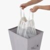 Neatfreak Set of 2 Laundry Hamper Replacement Airflow Mesh Liner Bags. Laundry Bag with Drawstring and Carry Handles