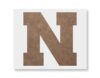 Nebraska Stencil – Nebraska Template – Letter N Template Stencil for Walls, Wood, Fabric, DIY Projects, Painting, Coloring, Drawing, Airbrush, Spray Paint (5 inch)