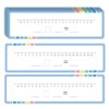 Negative Number Line Dry Erase Boards, 15 Pcs Double Sided Erasable Math Whiteboard, -10 to 10/0-20 Numberline 13.8"x4" Math Manipulatives for Student Teacher Classroom Must Haves Homeschool Supplies