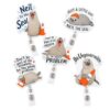 Neil the Seal Badge Reel, Funny Be Ungovernable Neil The Seal Retractable ID Holder, Don't Be Part of The Problem Be The Whole Problem Seals Nurse ID Holder, Ocean Animal Lover Gift