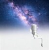Neliangia Galaxy Projector, Night Light Projector, 2-in-1 Ocean Projector, USB Powered, 360 Rotating Galaxy Projector Night Light for Bedroom Ceiling (25 Films)