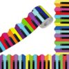 NESRIOYE Rainbow Bulletin Board Border 32.8ft Music Classroom Decor Roll (Piano,1 Roll)