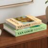 NesveCit Decorative Books for Home Decor，Set of 2, Van Gogh Art