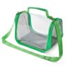 Net Butterfly Cage - Clear Mesh Terrarium, Foldable Transparent Habitat, Mullti Scene Caterpillar Growing House | Multifunctional Butterfly Enclosure for Kids Adults Teen Nature Exploration