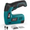 NEU MASTER Electric Staple Gun, 2-in-1 4V Electric Stapler & Brad Nailer