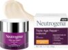 Neutrogena Triple Age Repair Face Moisturizer SPF 25 Anti-Aging Cream with Hexinol Technology Vitamin C Glycerin and Shea Butter to Help Reduce Wrinkles, 1.7 fl oz (Pack of 12)