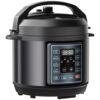 NEWBULIG 10-In-1 Electric Pressure Cooker, 3 Quart Multi Cooker for Rice, Stew and Steam, Small Programmable Stainless Steel Pot with Slow Cook Function and Ceramic Inner Pot