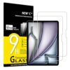 NEW'C 2 Pack Designed for iPad Air 2026 11 inches (M4) Screen Protector Tempered Glass, Bubble Free, Ultra Resistant