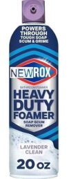 New Cloorox Heavy Duty Bathroom Foamer Soap Scum Remover, Lavender Clean, 20 Ounces