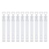 NEWFT Empty Bubble Bottles 10pcs/set Household Decorative Container Supplies for Gril Birthday Festival Present