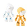 NEWFT User Friendly LED Small Night Light with Robot Shape Automatic Light Sensors Adjustable for Various Occasion LED