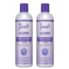 New Jhir~mack Silver Brightening Purple Shampoo for Gray, White, and Blonde Hair, 12 fl oz (pack of 2)