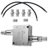 New Mini Excavator Cushion Valve Kit Fit for Any mini Excavator or Machine with a 1/4” Hydraulic Hose and an M14x1.5 Threaded Hydraulic Hose end.