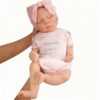 Newtotlove 18 Inch Full Silicone Baby Doll Closed-Eye Girl